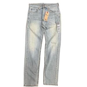 Mens Levi's Strauss & Co light wash jeans 505‎ 32X34